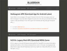 Tablet Screenshot of bluebra.in